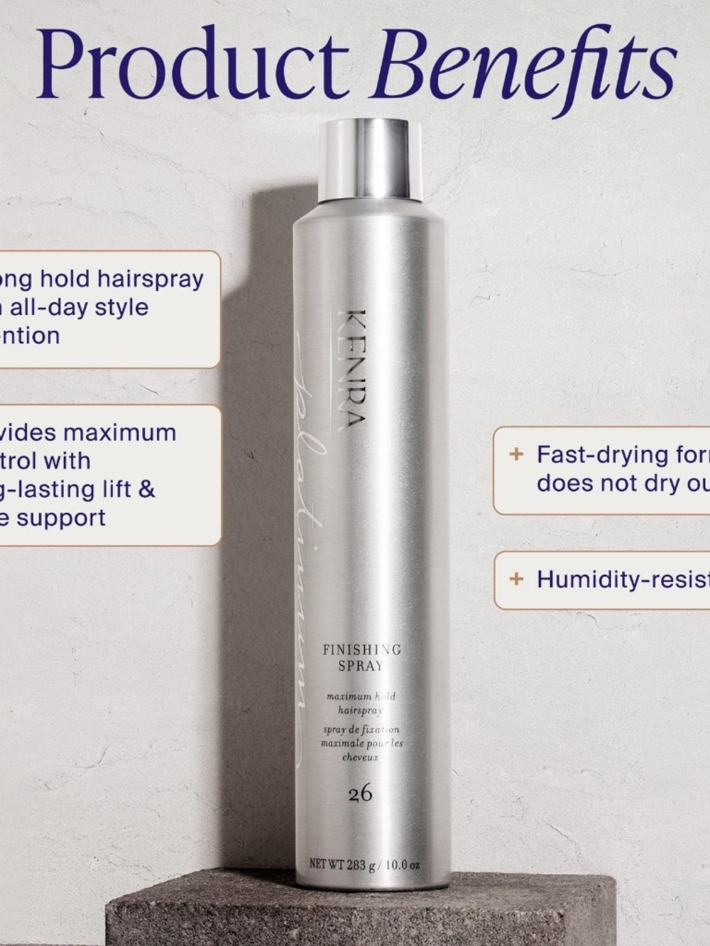 NWT Kenra Professional Platinum Working Spray 14 - Picture 2 of 11